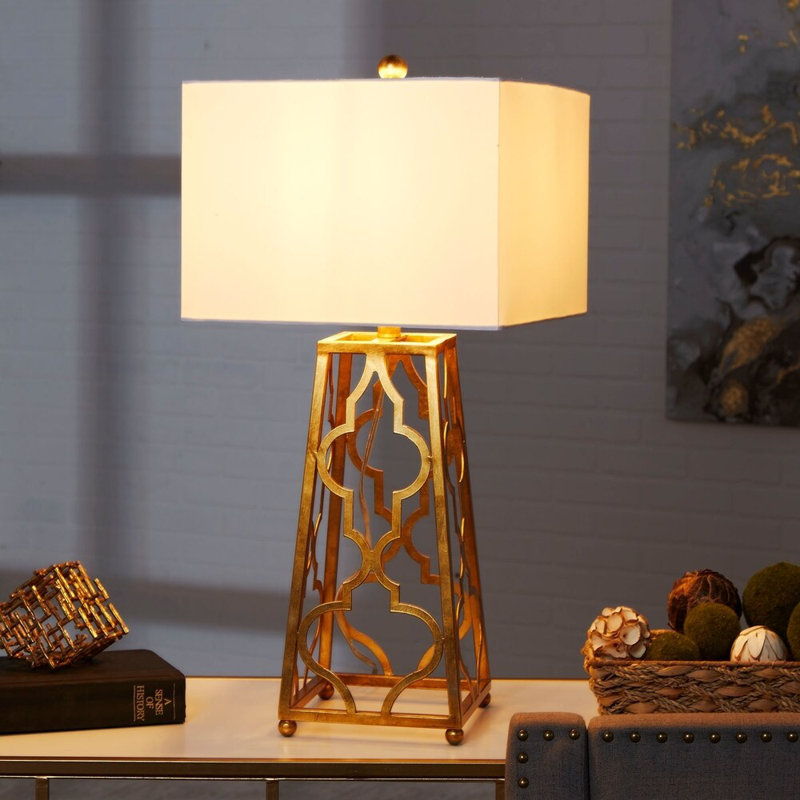 Lampe de table en métal Jasire