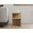 Elegant Side Table, Sapphire Color, 11.6 x 17.7 x 12.4 inches | 100% Melamine Coated Particle Board, Thickness: 0.7 inches | Modern Design for Living Room or Bedroom, Durable and Stylish Accent Piece-353789673