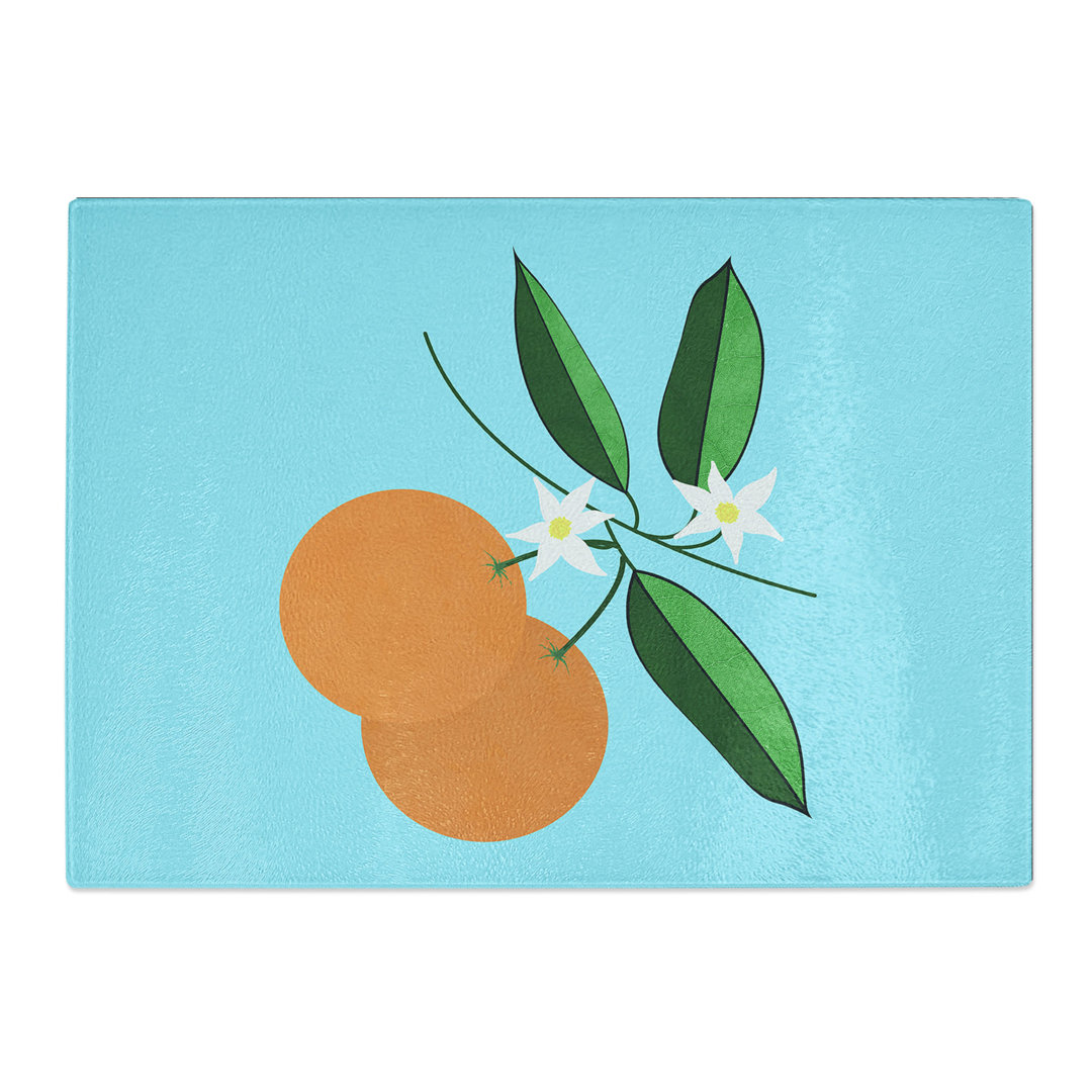 Orange Blossom V2 Chopping Board
