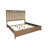 Upholstered Bed with Strap Panel Design-365103358