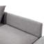 86,6 po Canapé modulaire Canapé modulaire en U Canapé-lit Canapé-lit en L avec repose-pieds mobile et deux ports USB pour le salon
