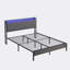 Lit plateforme tapissier Braegan-1810669209