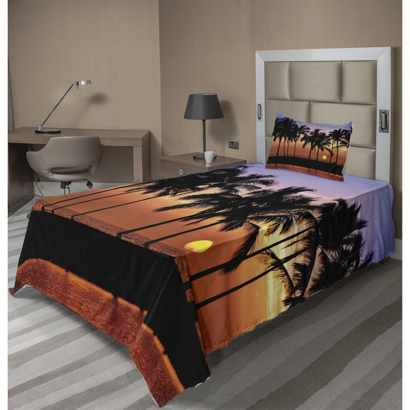 Microfiber Sheet Set, Twin XL Sheet Set + Fitted Sheet + 1 Pillowcase