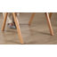 Chaises de salle à manger pliantes en bois empilables avec sièges rembourrés, ensemble de 2 avec housse amovible extra, kaki-126061565