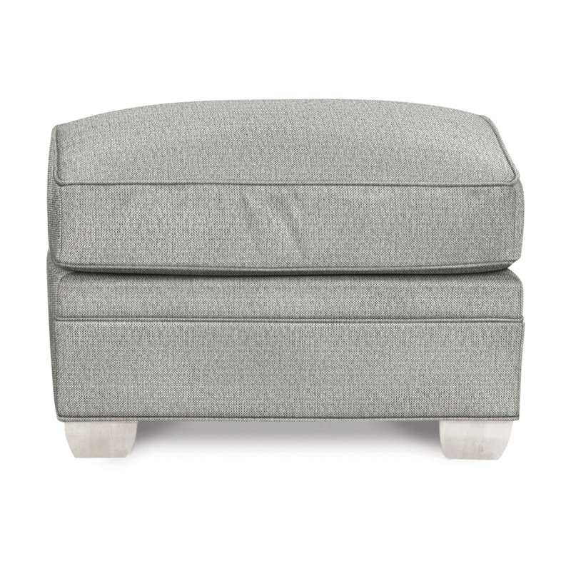 Hillcrest Ottoman, Casa Blanca, Tarbee Dove