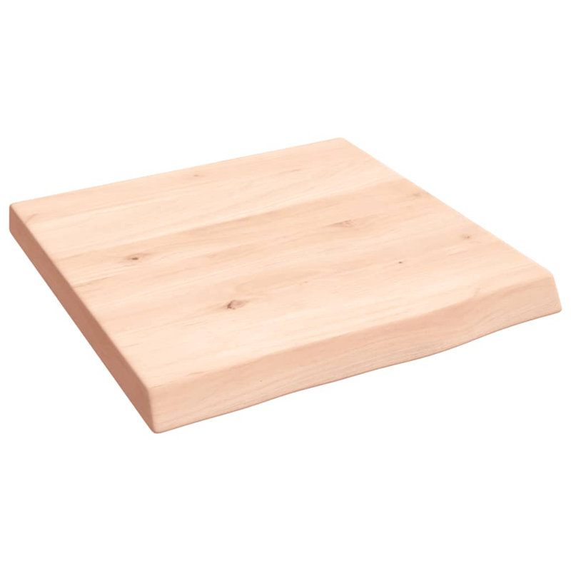 Muthild 40cm Solid Wood Bathroom Vanity Top