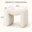 Repose-pied ottoman en forme de M de 18,7 pouces pour utilisation à l'intérieur-872151810