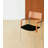 Solid Wood Dining Chair Retro Small Apartment Back Stool