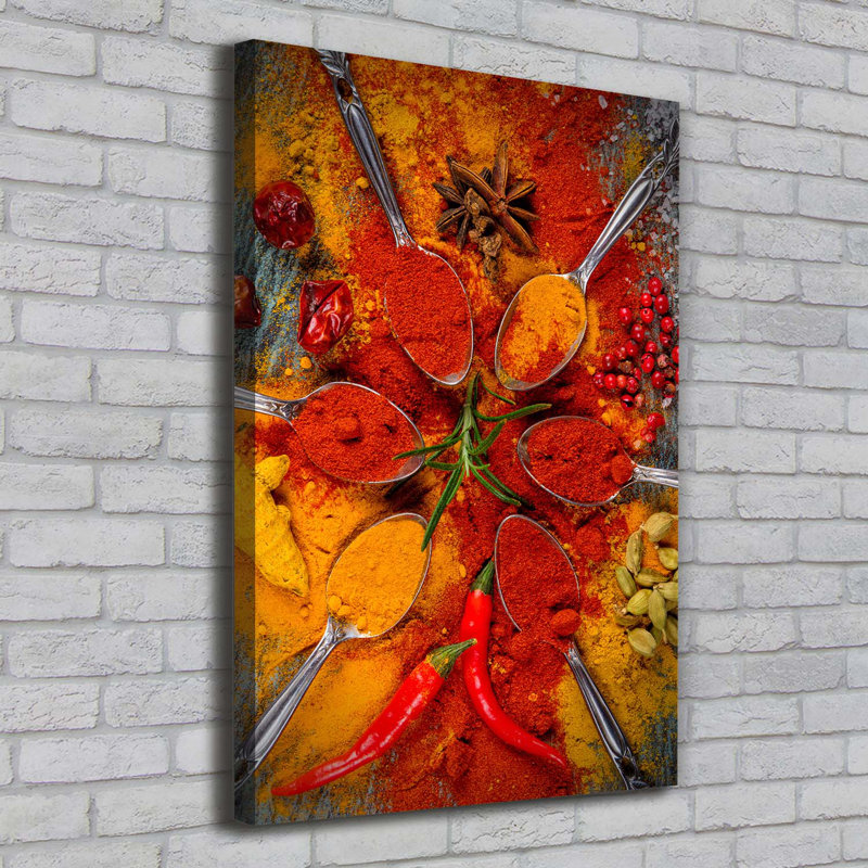 Spices - Wrapped Canvas Print