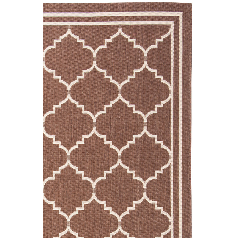 Herefordshire Performance Geometric Indoor/Outdoor Area Rug, Runner 2'3" x 10'
