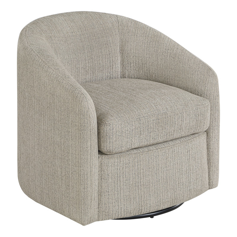 Sandiso Barrel Swivel Chair, Marble