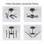 Jamoy 6 - Light Sputnik LED Chandelier