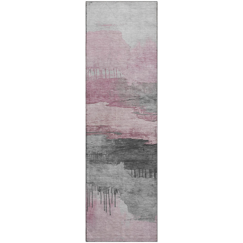 Premium Machine Washable Fairwood AMF1880 Modern Rug, Runner 2'3" x 7'6"