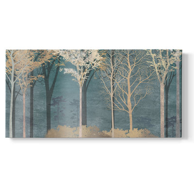 Into the Woods - Toile tendue avec châssis encadré - Prêt à être accroché