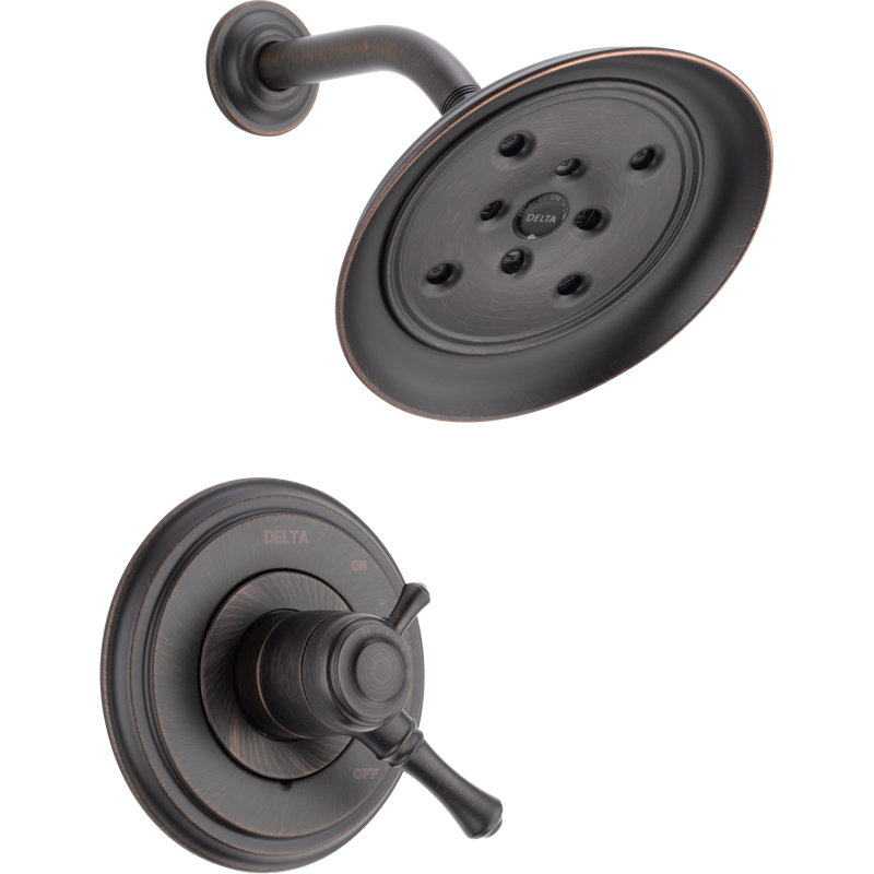 Cassidy Shower Faucet with H2okinetic Technology, Oil Rubbed Bronze