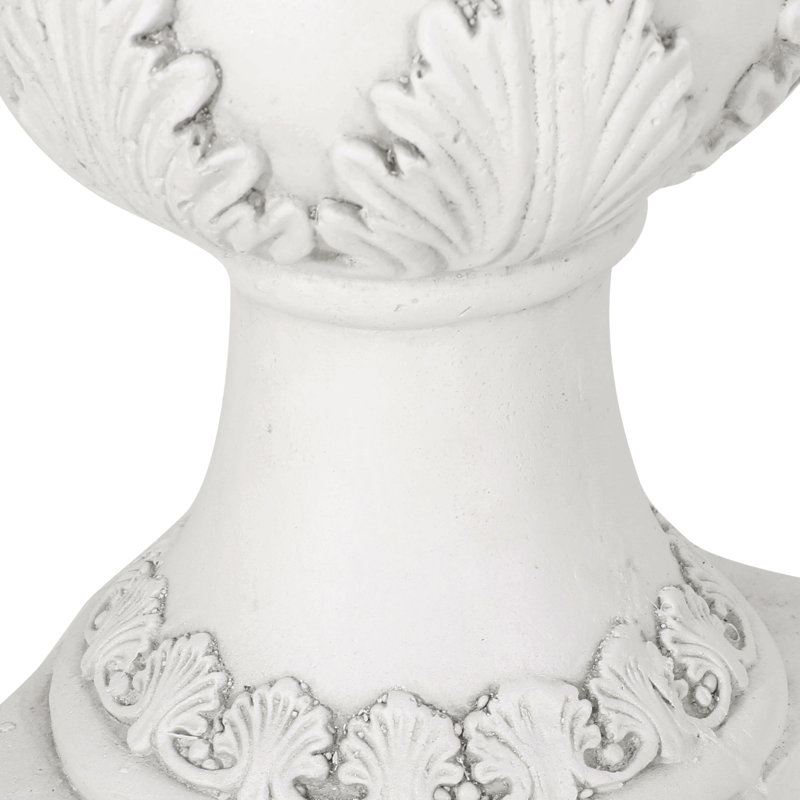 Garden Urn Planter For Patio Backyard Outdoor Space, Antique White