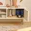 Meuble télé de style crème-122740559