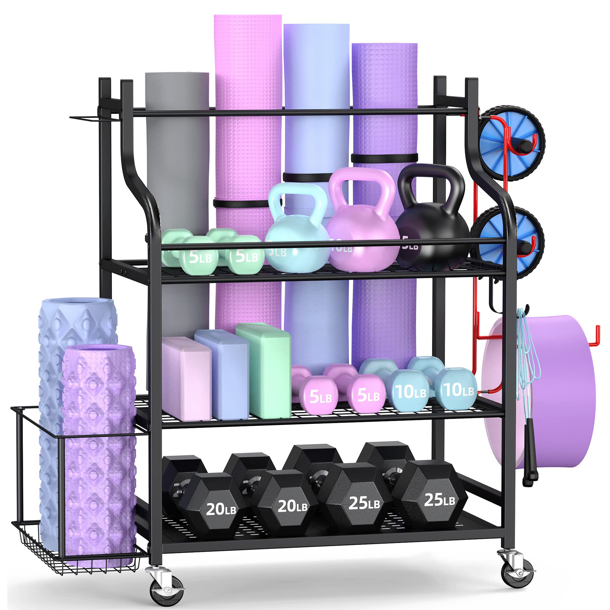 Arlmont & Co. Adrionna Freestanding Sports Rack & Reviews | Wayfair