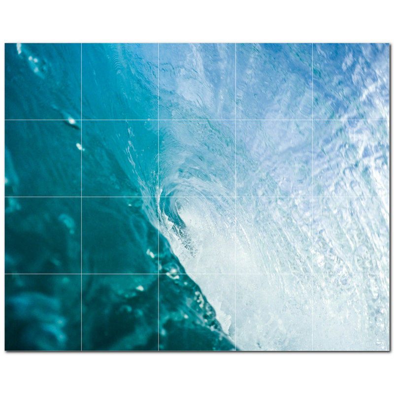 Vagues photo 8 x 8
