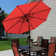 Delaplaine 9' Solid Octagon Market Umbrella with Push-Button Tilt