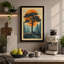 Tree Against the Sun Scandinavian - Wrapped Canvas-131764655-131764665