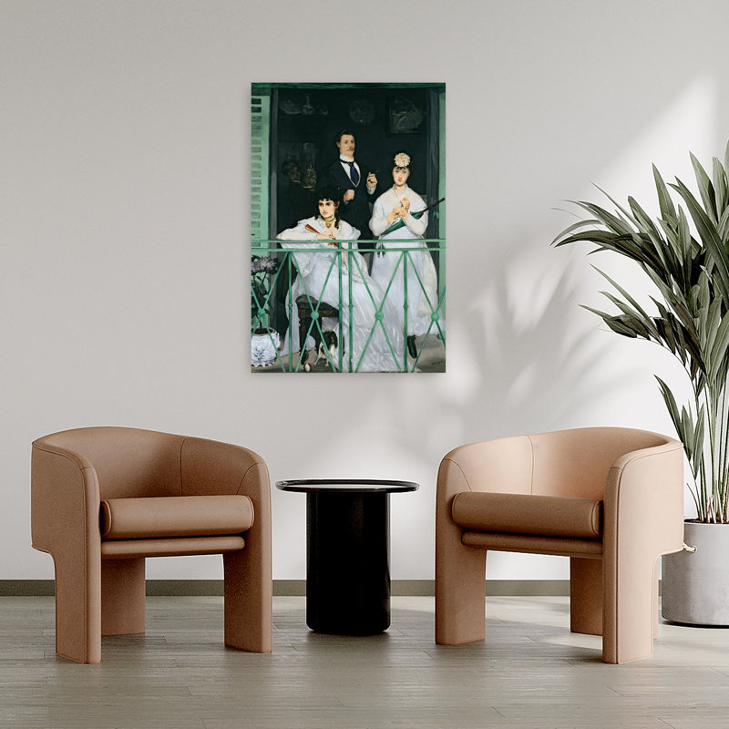 The Balcony, 1868-9 Abstract Contemporary Animal Wall Art Print, 91.44cm H x 60.96cm W