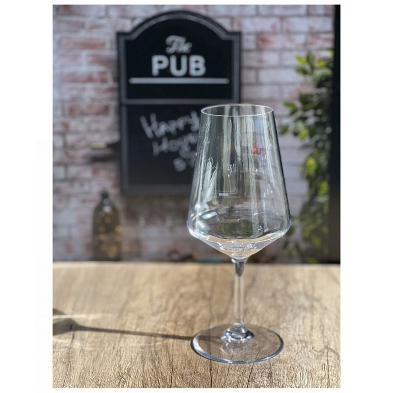 Ensemble de 4 verres à vin en plastique (19 oz), ensemble de verres à vin Tritan Lexington sans BPA, verres à vin rouges incassables, verres à vin blancs