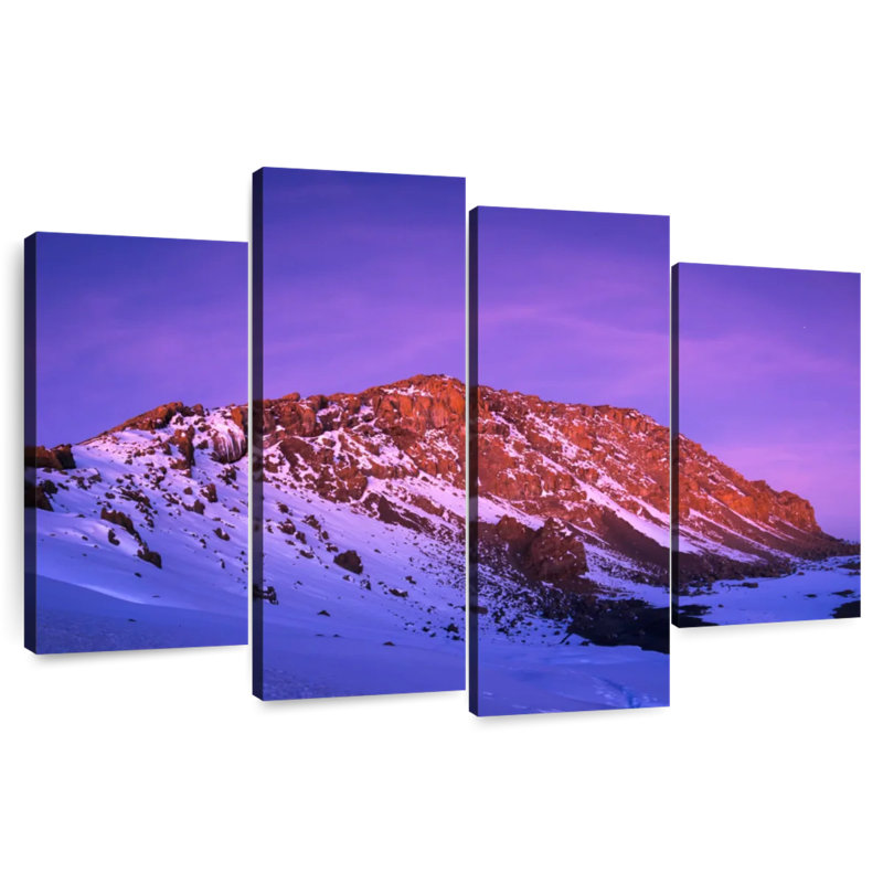 Nicci Mont Kilimandjaro Alpenglow, H 14 po x l 24 po