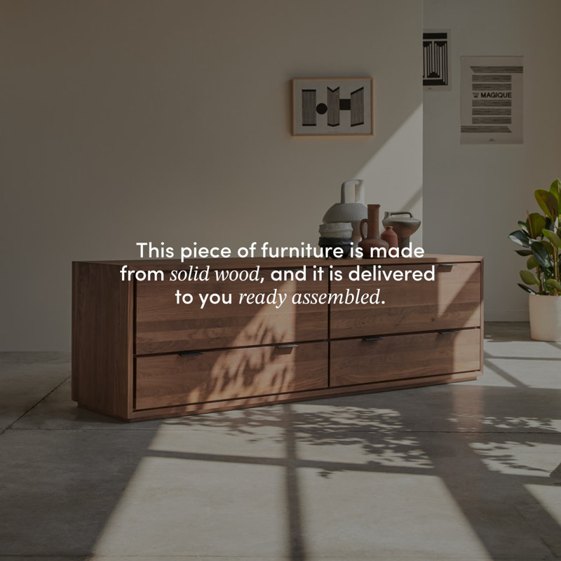 Senson Media Console, Brown