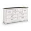 Commode 8 tiroirs Mikels