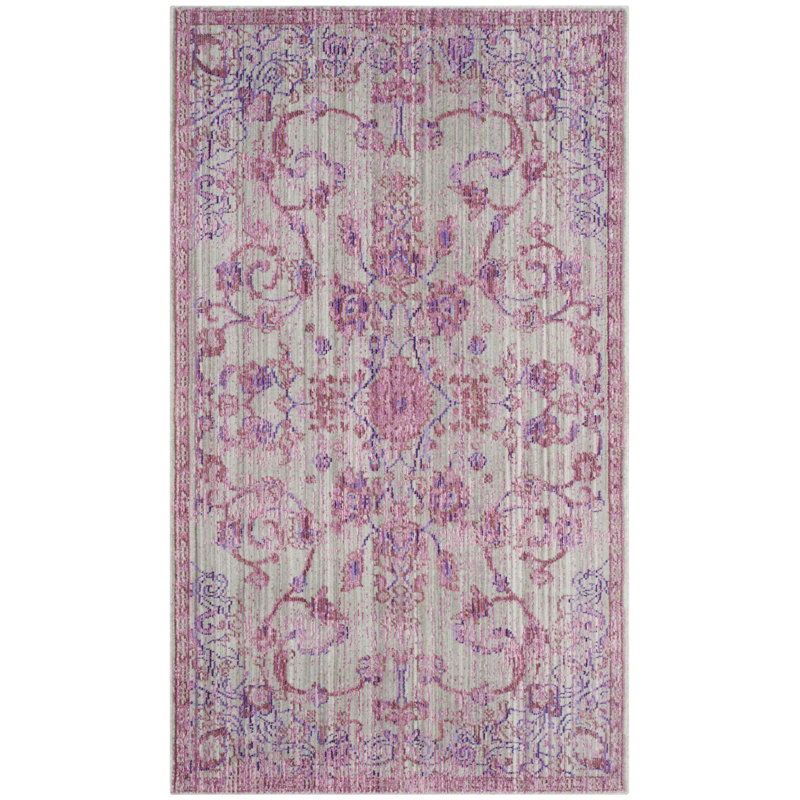Quedgeley Oriental Hand Woven Area Rug, Rectangle 91 x 152 cm