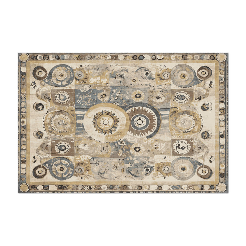 Energetic Streak Indoor And Outdoor Area Rug, Rectangle 9' x 12'