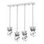 Luminaire suspendu à 4 lumières pour îlot de cuisine-105042989