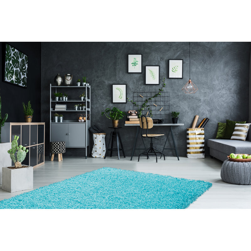 Winnols Solid Colour Area Rug, Rectangular 40 x 60cm