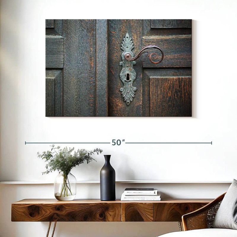 Poignée de porte antique Lilie