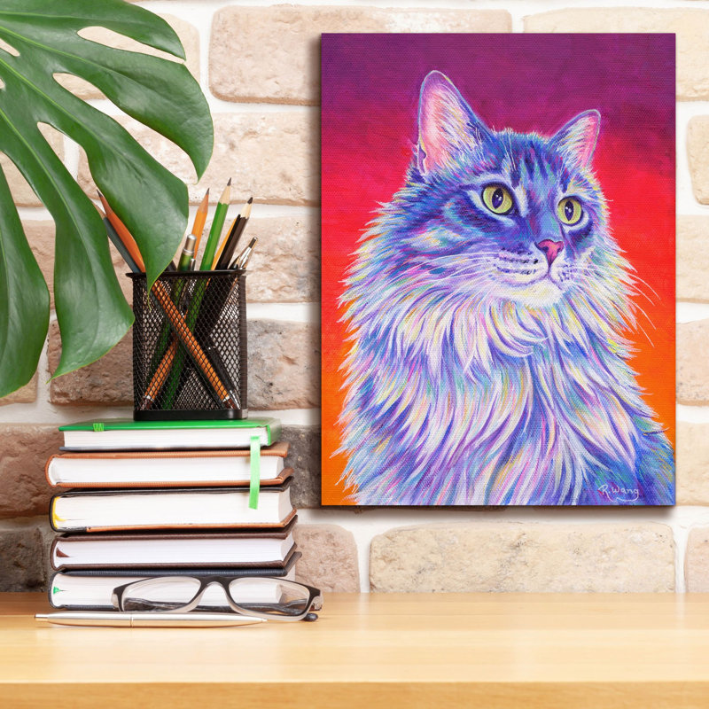 Sur toile, H 16 po x l 12 po x P 0,75 po