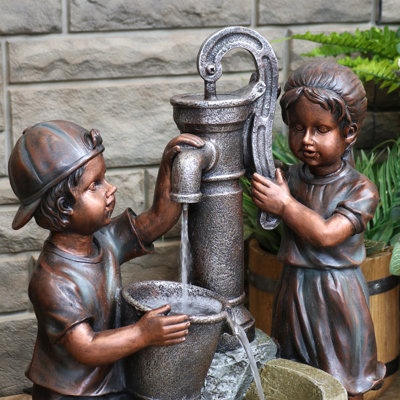 Thaney Weather Resistant Floor Fountain