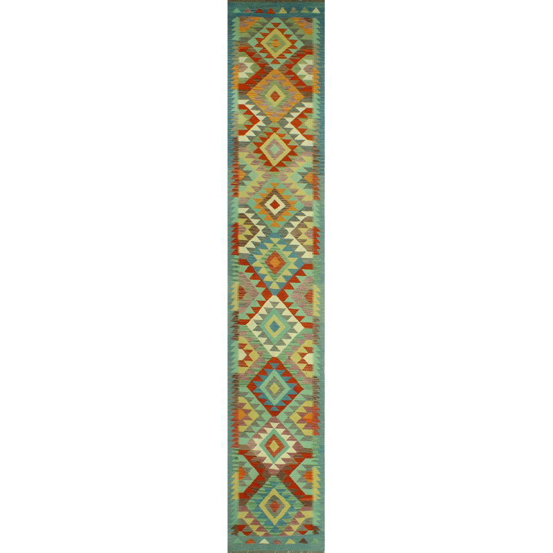 Bobbee Wool Geometric Indoor Rug