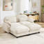 Canapé Cloud Feel avec repose-pieds amovible et tissu chenille-1835438825