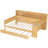 Wooden Daybed With Trundle And Practical Desk Layout Storage Study - Quality Wood Construction-1546595824-1546595829