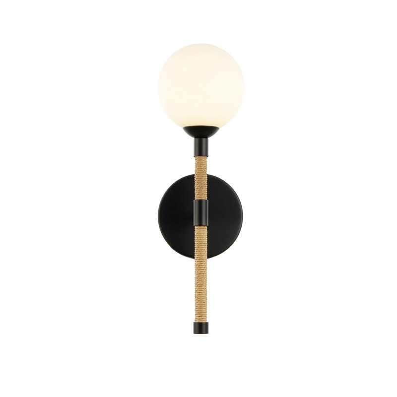 Applique murale 1 lumière Capilano - Noir