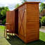 Haslet Solid Wood Garden Shed-1298903049