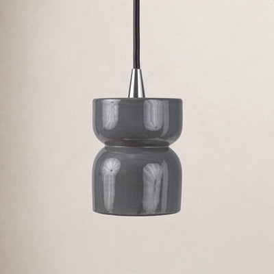 Leni Dimmable Ceramic Single Light Pendant