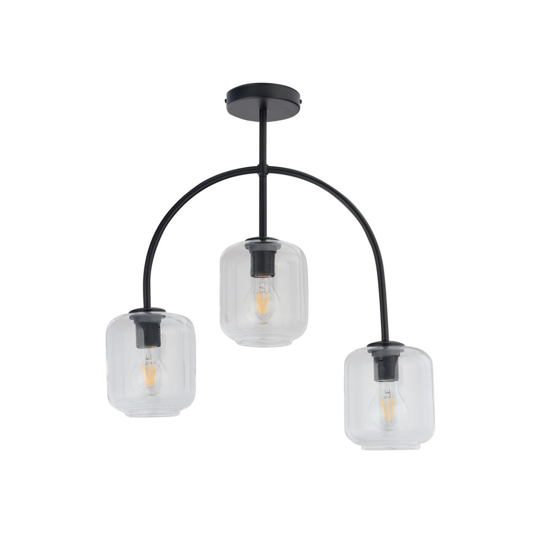 Airell 3-Light 52cm Semi Flush Mount