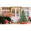 Arbre de Noël réaliste de 7 pi avec 1348 pointes mixtes, 82 branches de pin, branches articulées faciles à installer, support en métal robuste pour la saison des fêtes et installation simple à l'aiguille dure, base solide pour les fêtes