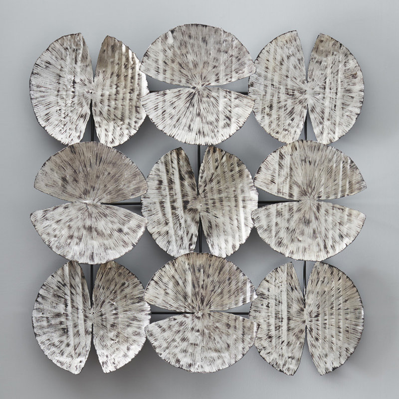 Ginko Leaf Metal Wall Décor