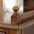 Nut-brown Rectangular Solid Wood Writing desk with drawers desk-151611569