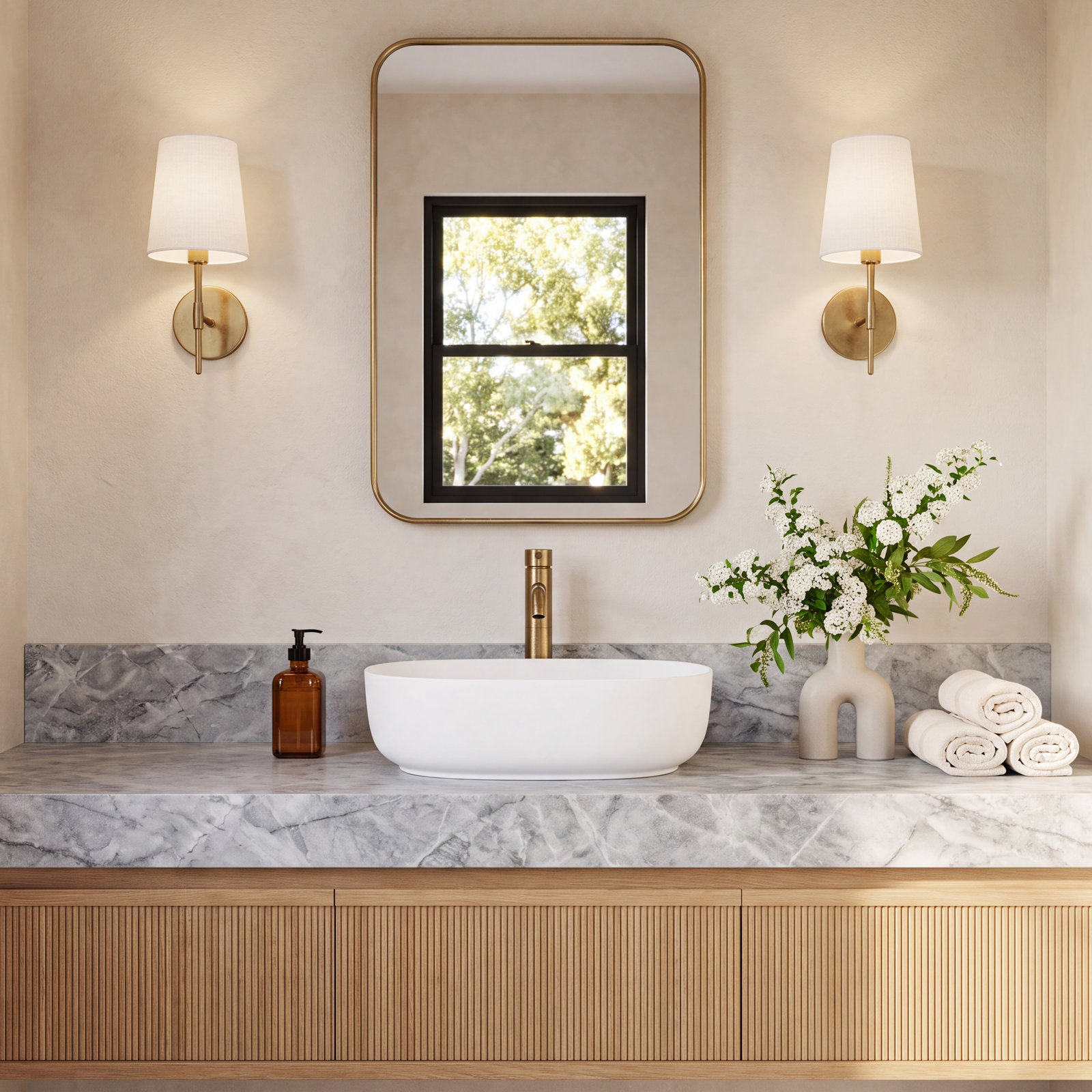 Peony Specialty Vessel Bathroom Sink