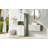 Tall Bathroom Cabinet With Laundry Basket-305203874