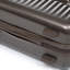 14 "/ 20" 2 pièces / ensemble dans un bagage à roulettes en ABS, avec serrure à combinaison et ouverture avant, étui à cosmétiques 14 "(brun)-130173821-130173823